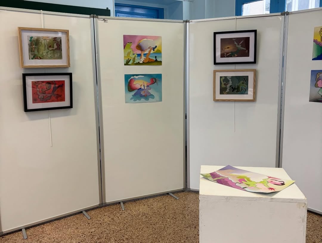 L'exposition de peintures