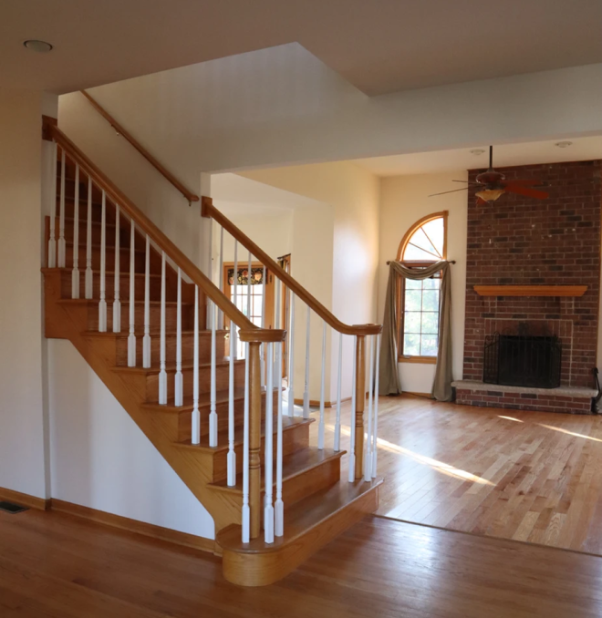 Le salon avant r&eacute;novation