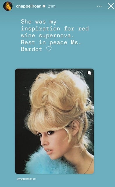 Capture d'&eacute;cran Instagram