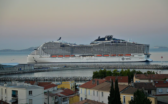 Une croisi&egrave;re de la compagnie MSC