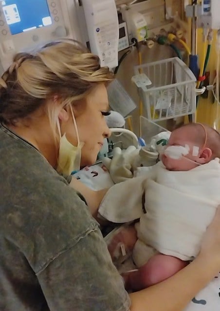 Le petit Canyon et sa maman