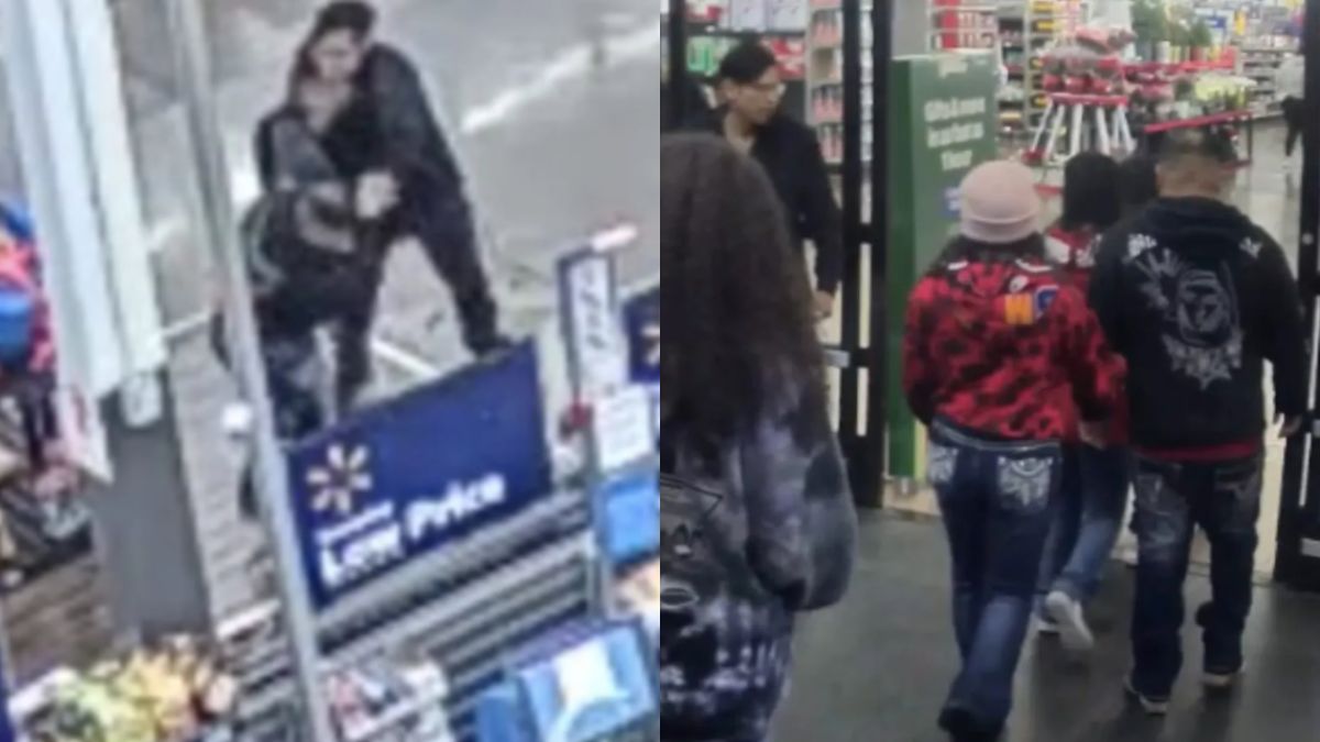 Images de vid&eacute;osurveillance d'un supermarch&eacute; de l'Oregon aux &Eacute;tats-Unis