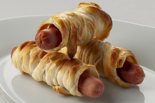 Feuillet&eacute;s &agrave; la saucisse&nbsp;