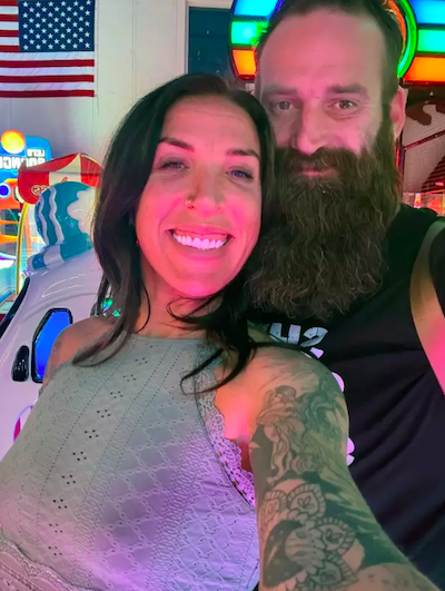 Kelsi Mickelson et son mari