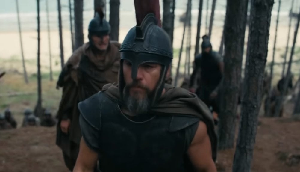 Matt Damon dans le film The Odyssey