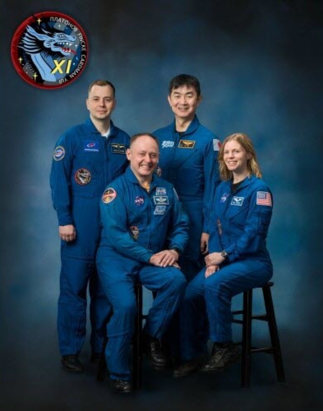 Les quatre astronautes