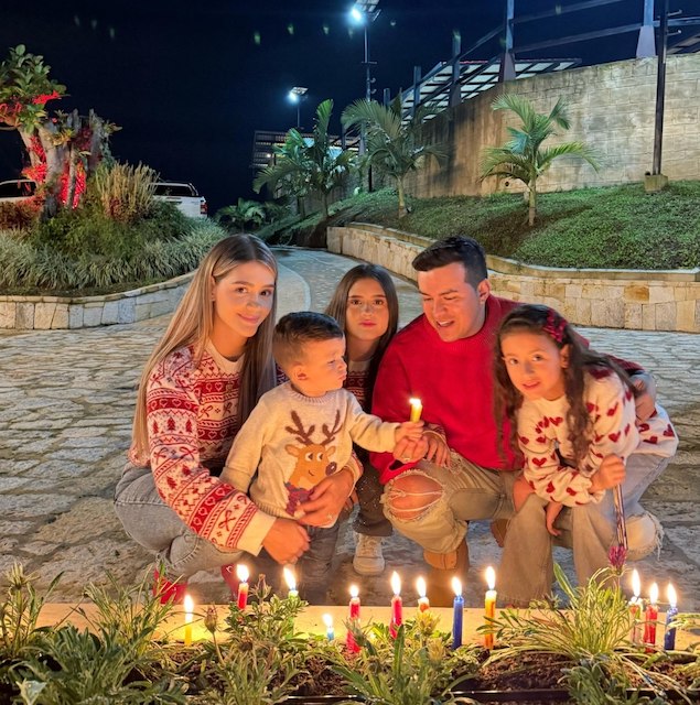 Yeison Jimenez et sa famille