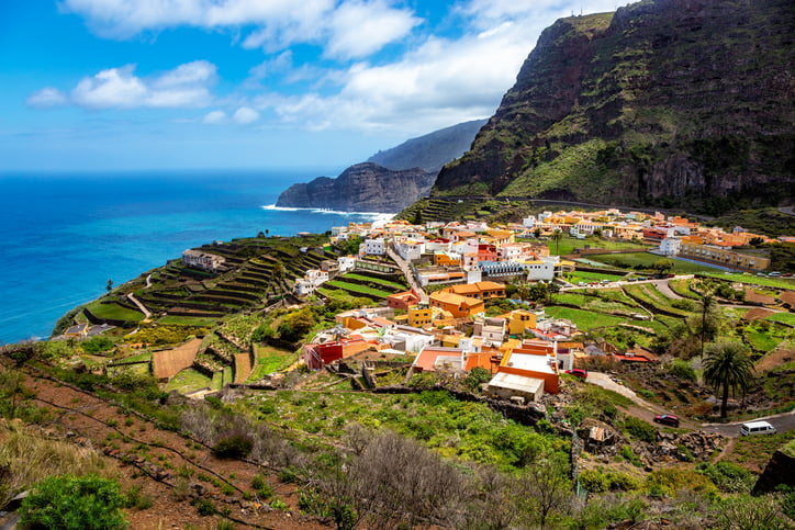 Un village des &icirc;les Canaries