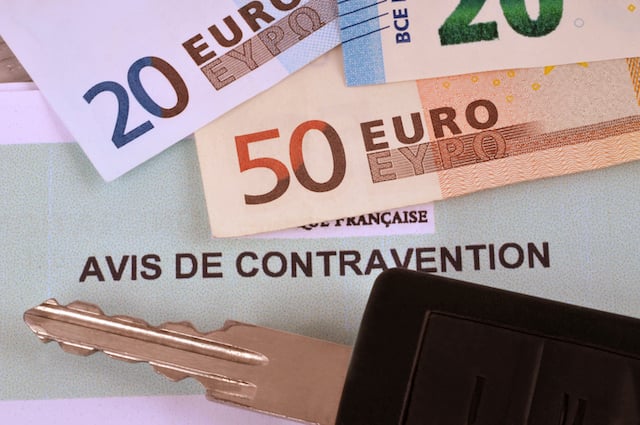 Avis de contravention
