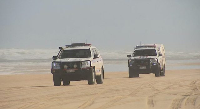 Deux voitures de police australienne