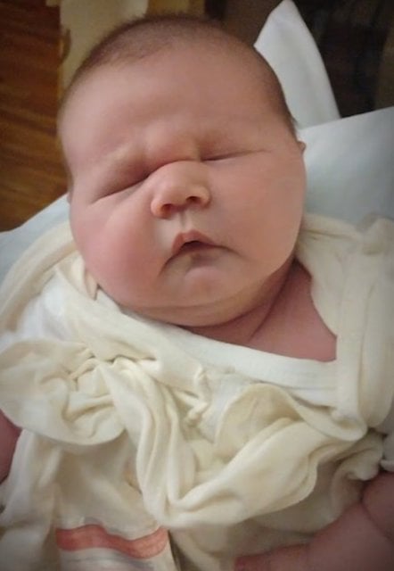 Canyon le jour de sa naissance 