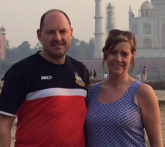 Geoff Brown et son &eacute;pouse Sarah