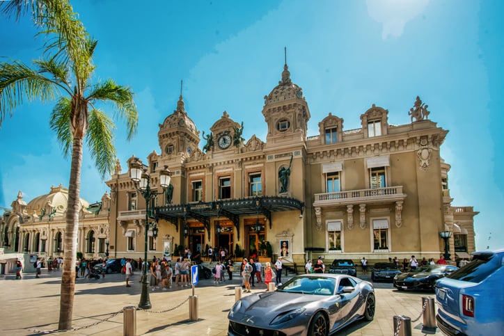 Le casino de Monte-Carlo &agrave; Monaco