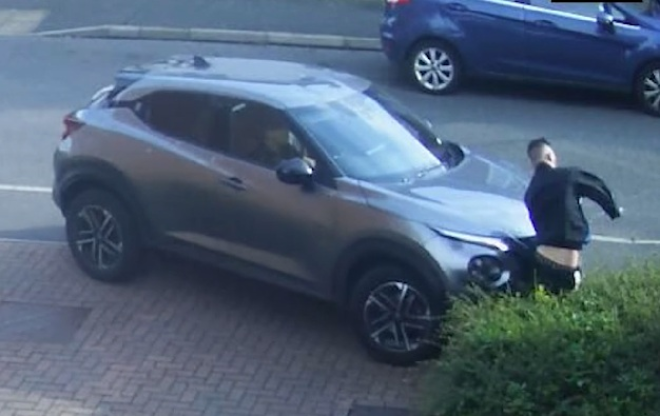 Hogan renvers&eacute; par la voiture