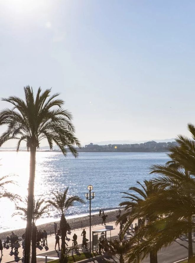 La Promenade des Anglais et la vue mer