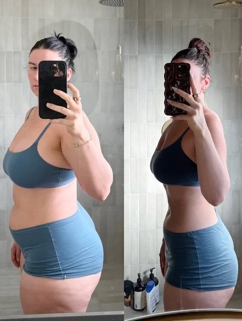 Riley Anastasiu avant et apr&egrave;s sa transformation physique 