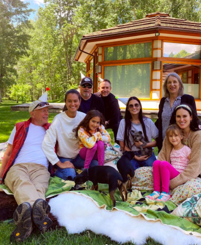 Bruce Willis avec sa famille