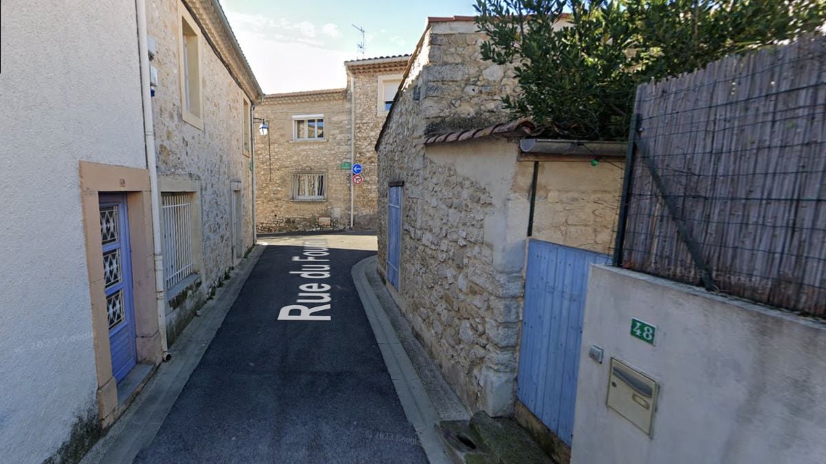 Rue de la commune de Saint-G&eacute;ly-du-Fesc (H&eacute;rault)