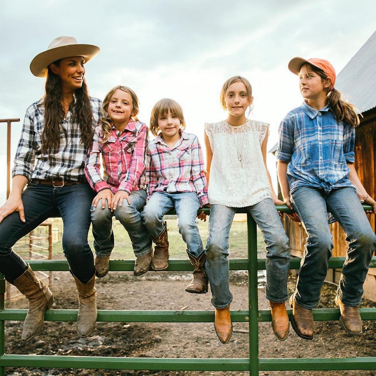 Mary Heffernan et ses quatre filles
