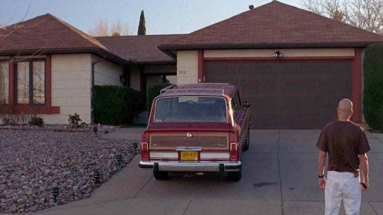 La maison de Walter White dans Breaking Bad