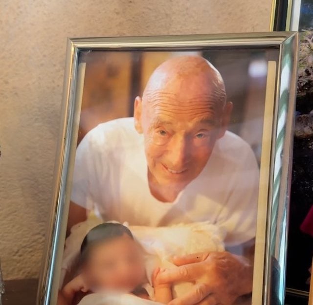 Pierre Sabl&eacute; et sa fille Louisa Maria 