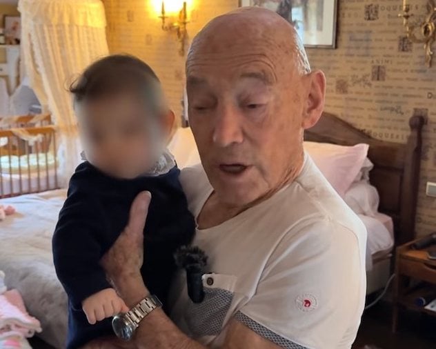 Pierre Sabl&eacute; et sa fille Louisa Maria 