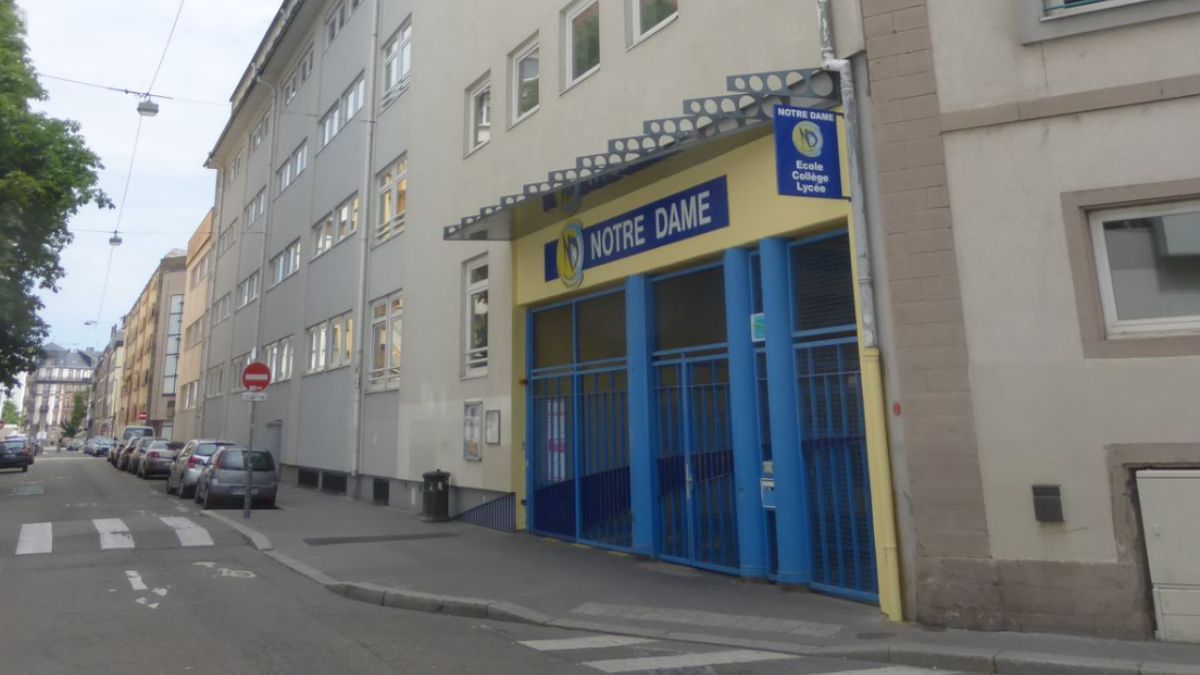 &Eacute;cole, coll&egrave;ge et lyc&eacute;e priv&eacute; Notre-Dame de Strasbourg