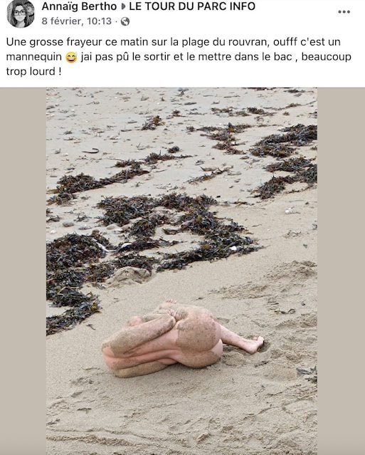 Capture d'&eacute;cran Facebook