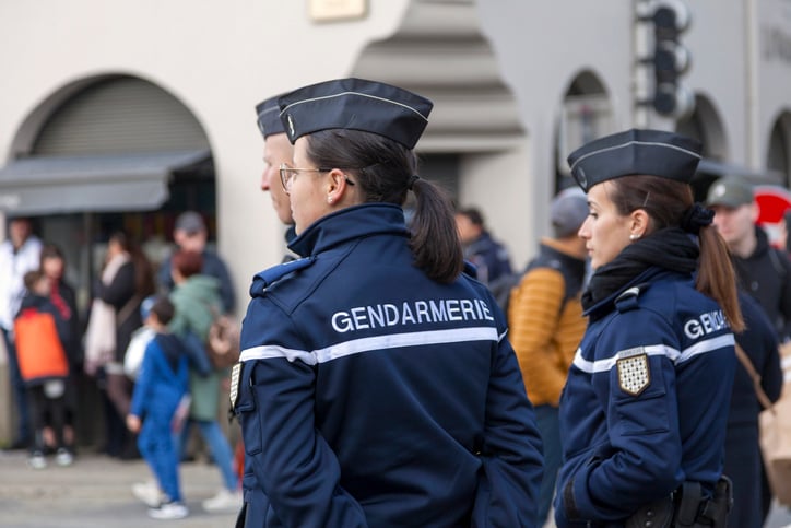 Gendarmes fran&ccedil;ais 