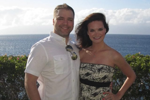 Laura Orrico et son &eacute;poux Ryan