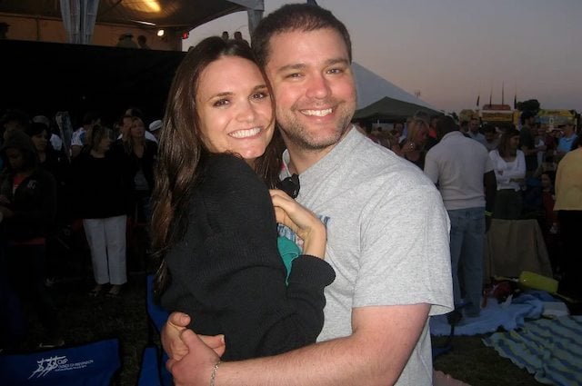 Laura Orrico et son &eacute;poux Ryan