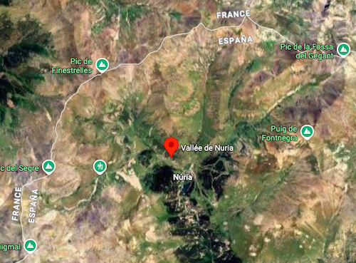 La vall&eacute;e de Nuria