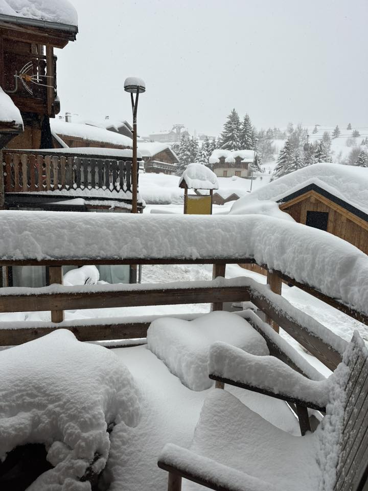 La neige dans les Alpes