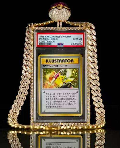 La carte Pok&eacute;mon Illustrator