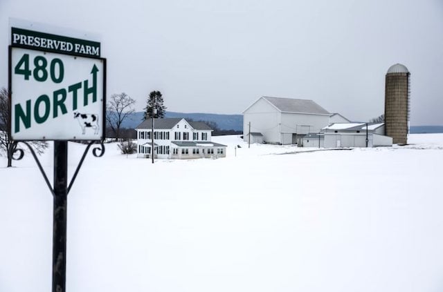 L'exploitation agricole de Mervin Raudabaugh
