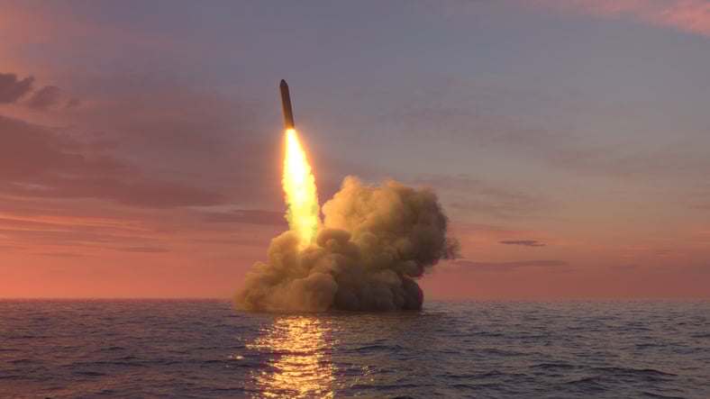 Un missile nucl&eacute;aire