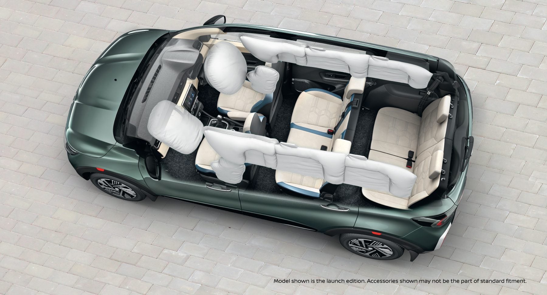 Les 7 places dans la voiture