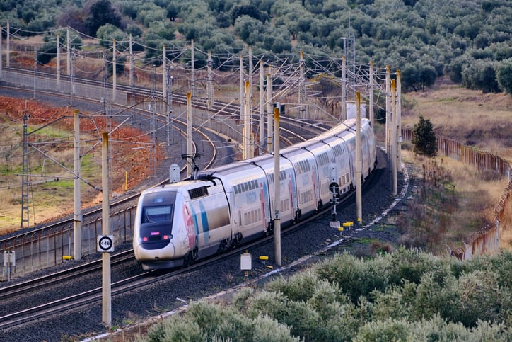 Un train Ouigo