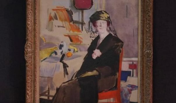 Interior: The Lady in Black