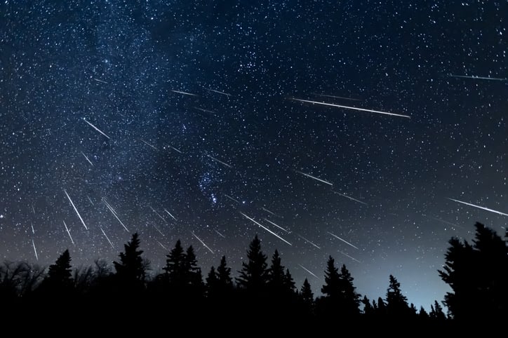 Une pluie d'&eacute;toiles filantes