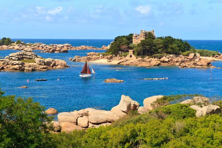 Un paysage en Bretagne