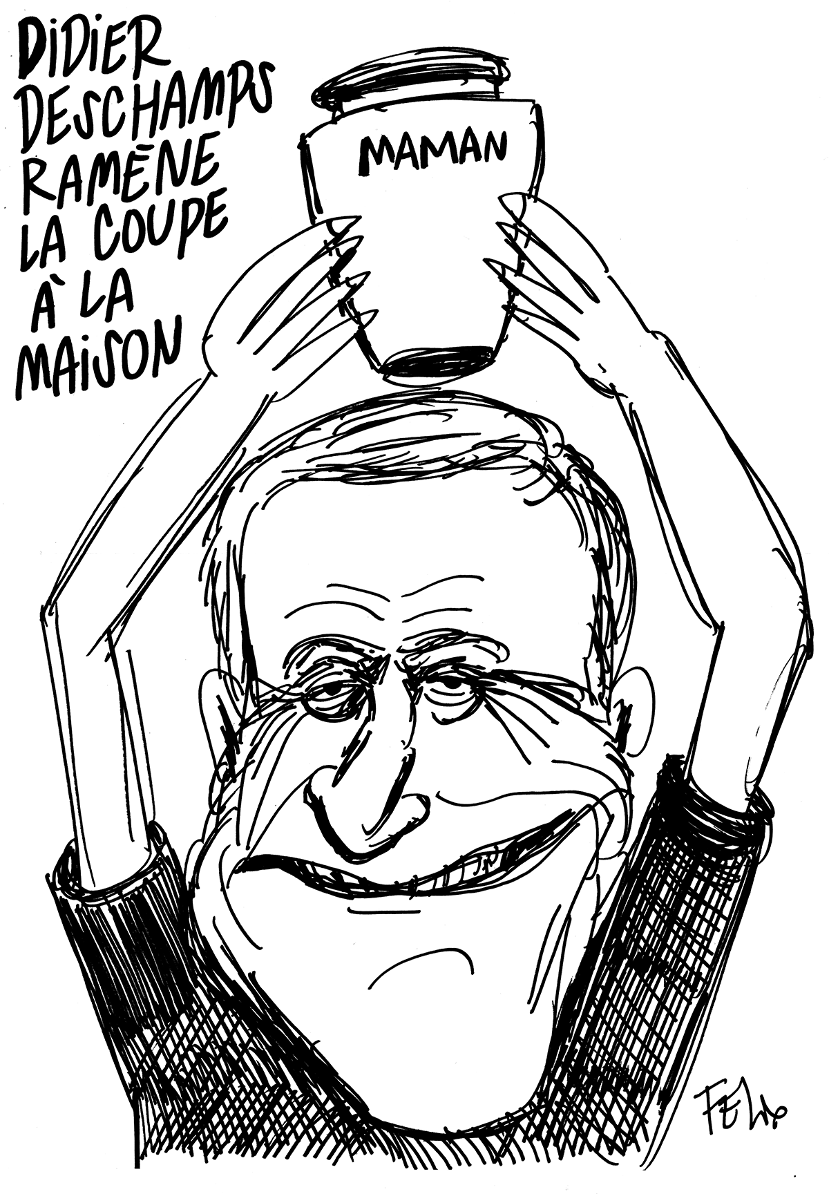 Caricature de Charlie Hebdo, publi&eacute;e le 24 juin 2026