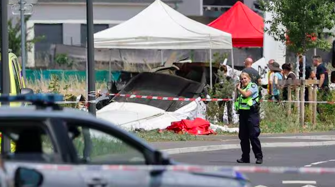 Le site de l'accident