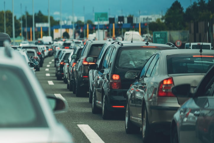 Un embouteillage