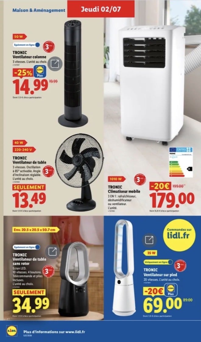 Le catalogue Lidl