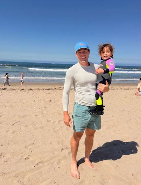 Jordan Stannard et sa fille Sadie