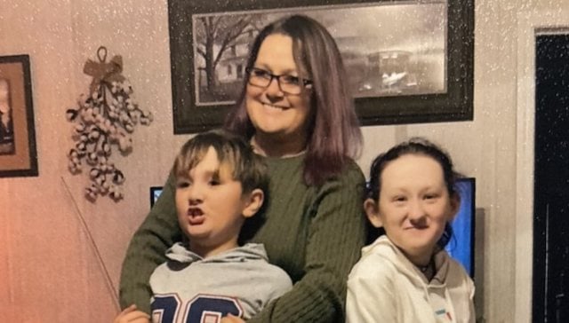 Sarah Jo Reeder et deux de ses enfants