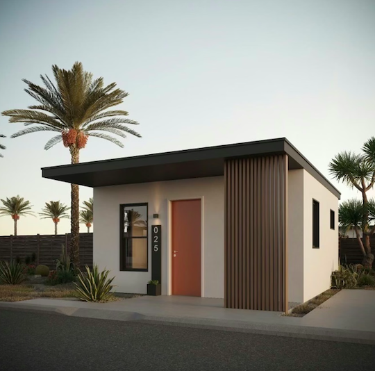 Une tiny house Boxabl