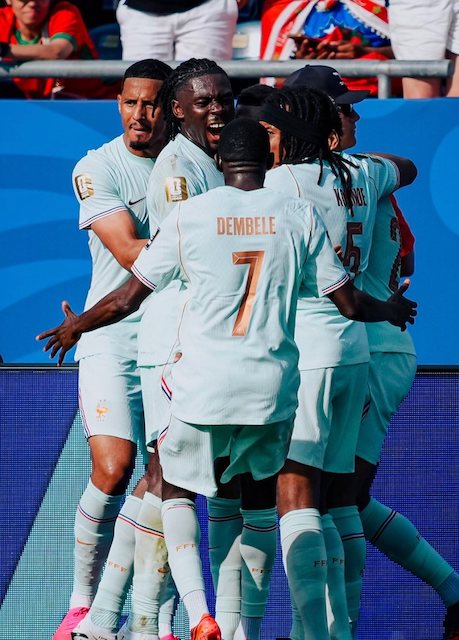 L'&eacute;quipe de France lors du Mondial 2026
