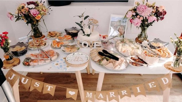 Le buffet de la c&eacute;r&eacute;monie